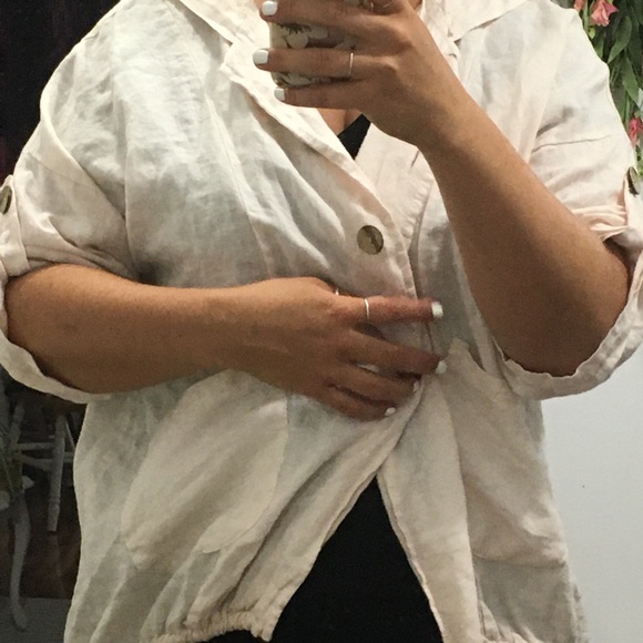 Blush pink cardigan. - Picture 6 of 8